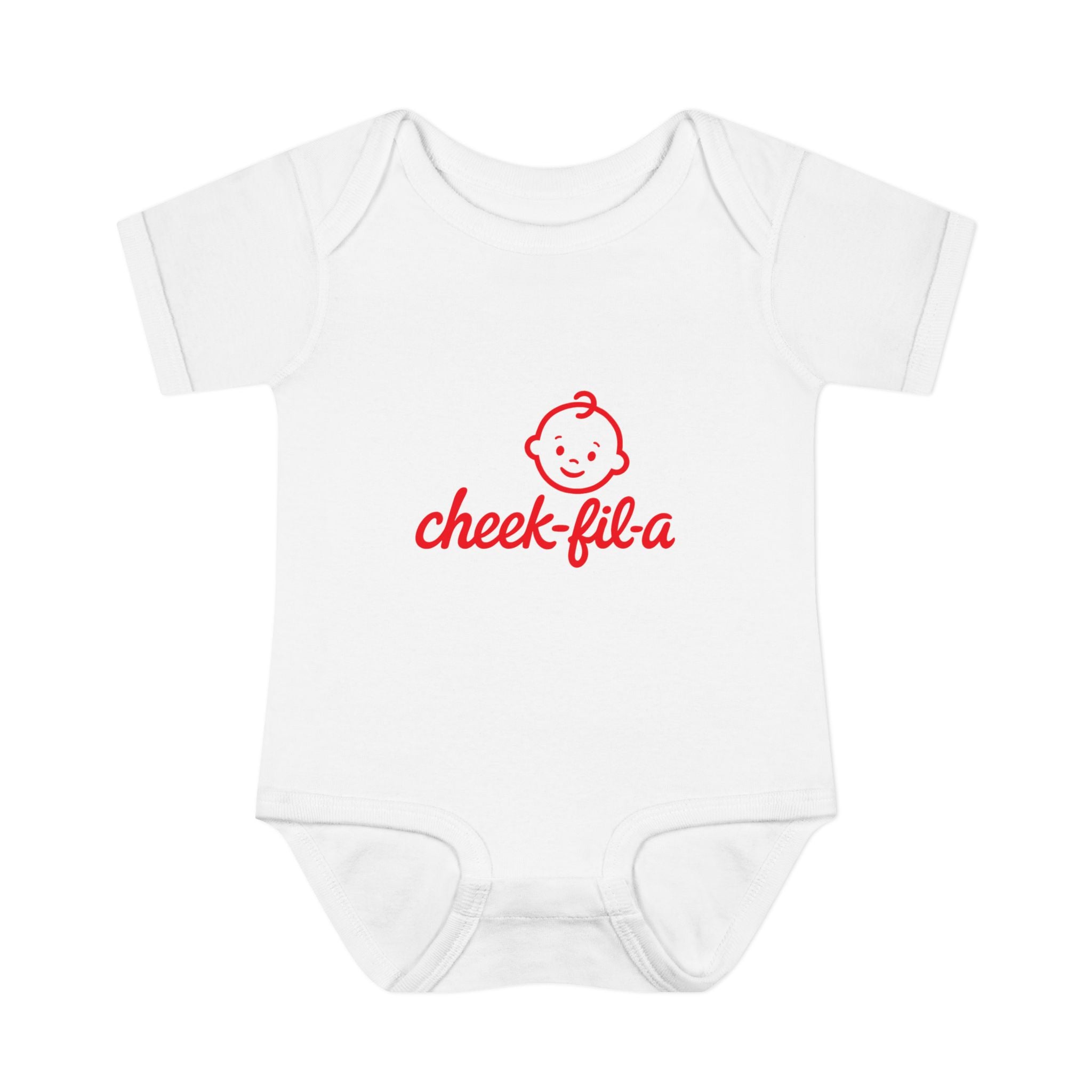 Infant Bodysuit — "Baby Cheeks Like Tender Chicken Nuggets" Cute Funny Baby Onesie