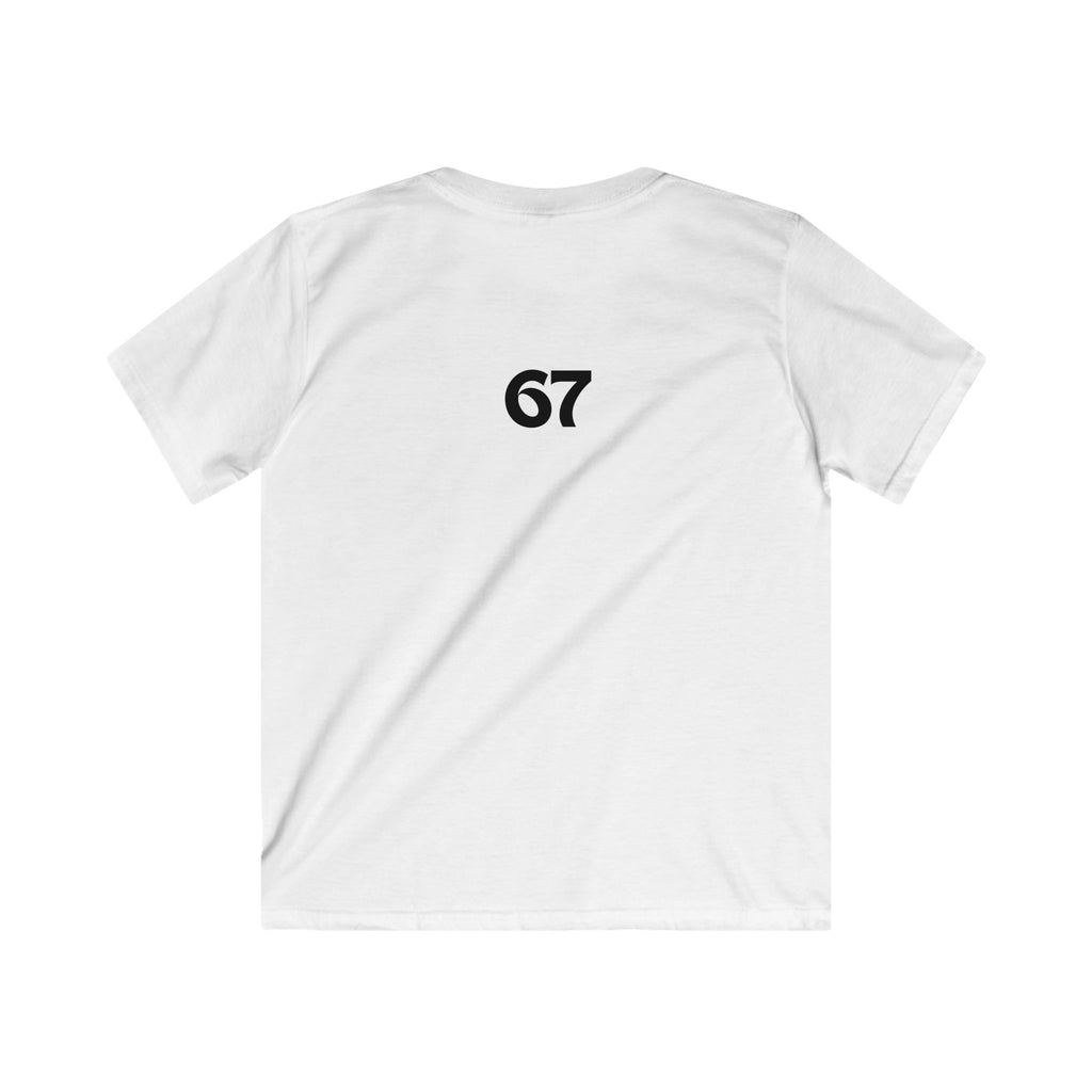 Kids 'Bruh, bruh! Bruh. 67' Softstyle Tee