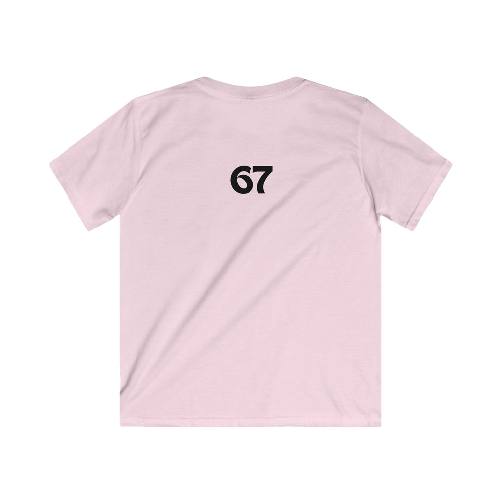 Kids 'Bruh, bruh! Bruh. 67' Softstyle Tee